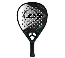 Padel tennis racket Dunlop GALACTICA, LITE 355g Hybrid PRO-EVA Marta Borrero profesionalams black/blue
