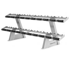 Twin Tier Dumbbell Rack FREEMOTION