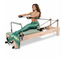 Pilates Reformer TOORX Liveness Premium PTX-5000G Oak wood Green Tea