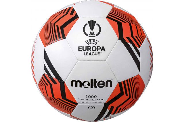 Football ball MOLTEN F5U1000-12 UEFA Europa League replica size 5 Football ball MOLTEN F5U1000-12 UEFA Europa League replica size 5