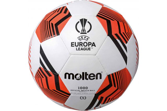 Football ball MOLTEN F5U1000-12 UEFA Europa League replica size 5 Football ball MOLTEN F5U1000-12 UEFA Europa League replica size 5