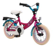 Kid‘s bike BIKESTAR  12" Classic metal Berry