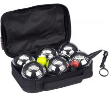 Petanque set GET & GO 52JU CHR 6pcs Chrome