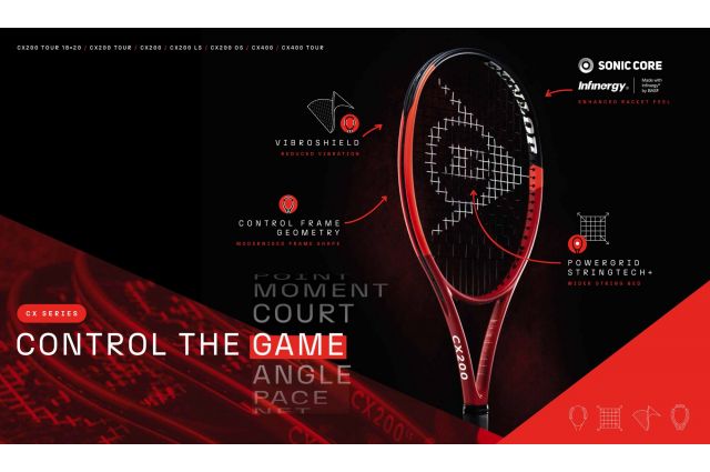 Tennis racket DUNLOP CX400 TOUR (27")