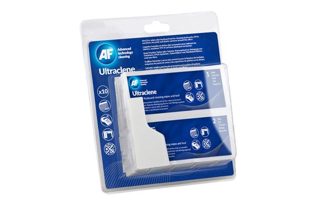Ultraclene - Wet and dry wipes for cleaning keyboards and plastic surfaces 10psc Ultraclene - Wet and dry wipes for cleaning keyboards and plastic surfaces 10psc