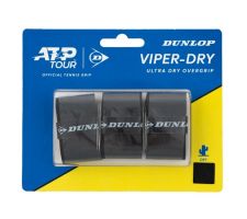 Teniso raketės apvija DUNLOP VIPERDRY overgrip, black