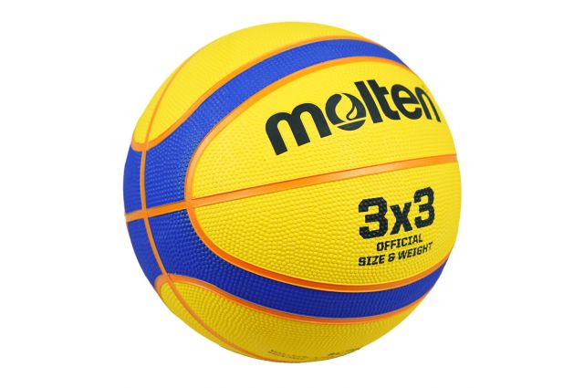 Basketball ball 3x3 training MOLTEN B33T2000 rubber size 6 Basketball ball 3x3 training MOLTEN B33T2000 rubber size 6
