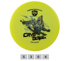 Discgolf DISCMANIA Midrange Driver C-LINE GLOW MD5 Gannon Buhr Signature - Cryo Blade 2 Yellow 5/3/0/4