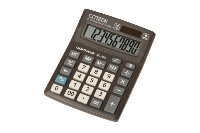 Calculator semi destop Citizen CMB1001-BK Black Calculator semi destop Citizen CMB1001-BK Black
