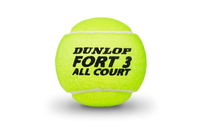 Lauko teniso kamuoliukai DUNLOP FORT ALL COURT Lauko teniso kamuoliukai DUNLOP FORT ALL COURT