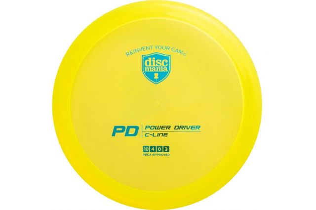 Discgolf DISCMANIA Distance Driver C-LINE PD Yellow 10/4/0/3 Discgolf DISCMANIA Distance Driver C-LINE PD Yellow 10/4/0/3