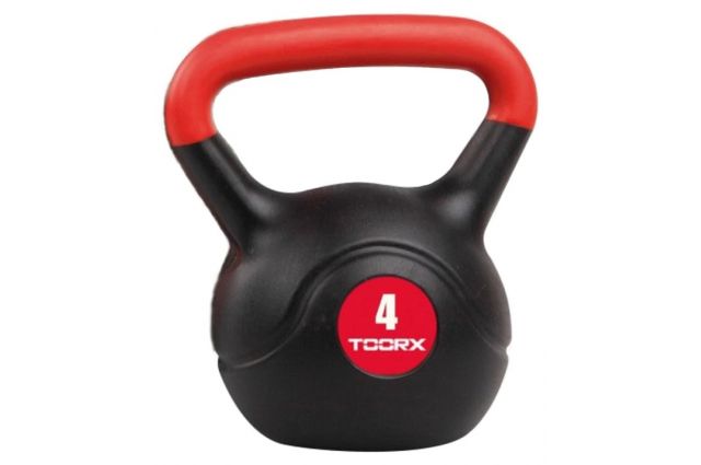 Kettlebell TOORX 4kg PVC coated Kettlebell TOORX 4kg PVC coated