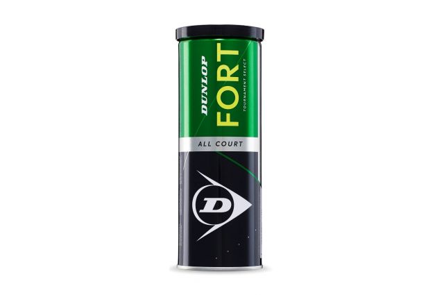 Tennis balls Dunlop FORT ALL COURT 3-tin Tennis balls Dunlop FORT ALL COURT 3-tin