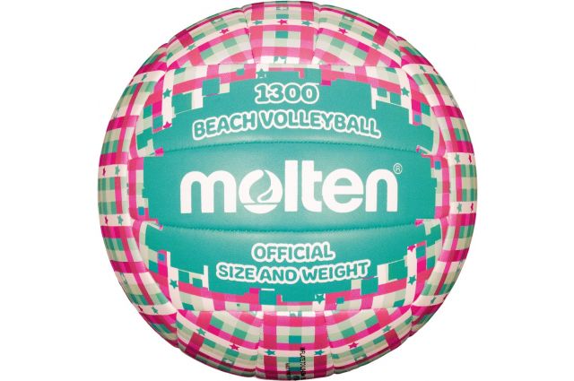 Beach volleyball MOLTEN V5B1300-CG, synth. leather size 5 Beach volleyball MOLTEN V5B1300-CG, synth. leather size 5