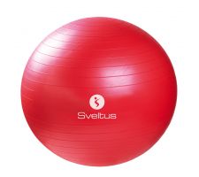 Gym ball SVELTUS 65 cm red without packaging