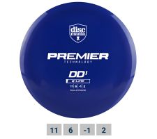 Discgolf DISCMANIA Distance Driver Q-LINE PREMIER DD1 Blue 11/6/-1/2