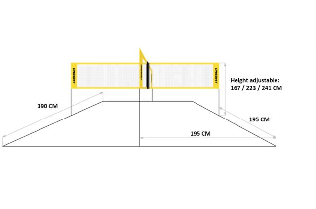 Volleyball set CROSSNET Volleyball set CROSSNET