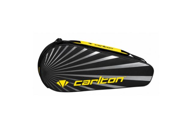 Badminton Bag DUNLOP CARLTON TEAM 1 Compartment black/yellow Badminton Bag DUNLOP CARLTON TEAM 1 Compartment black/yellow