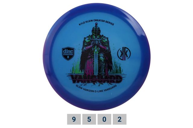 Diskgolfo diskas DISCMANIA Fairway Driver C-LINE GLOW HORIZON VANGUARD Kyle Klein Creator Series Diskgolfo diskas DISCMANIA Fairway Driver C-LINE GLOW HORIZON VANGUARD Kyle Klein Creator Series
