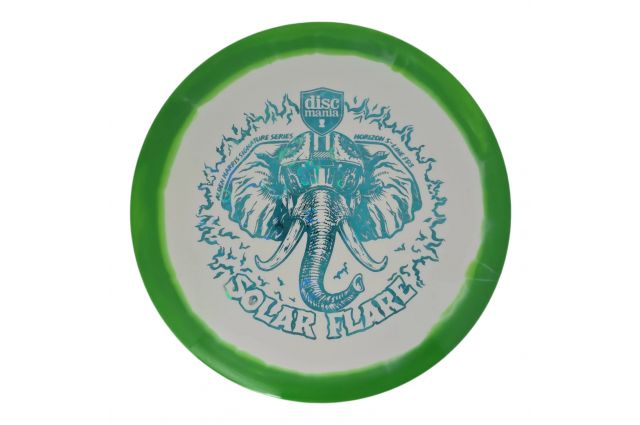 Discgolf DISCMANIA Fairway Driver S-LINE FD3 SOLAR FLARE White/Green 9/4/0/3 Discgolf DISCMANIA Fairway Driver S-LINE FD3 SOLAR FLARE White/Green 9/4/0/3