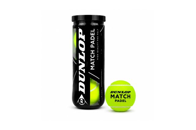 Padel teniso kamuoliukai DUNLOP MATCH Padel teniso kamuoliukai DUNLOP MATCH