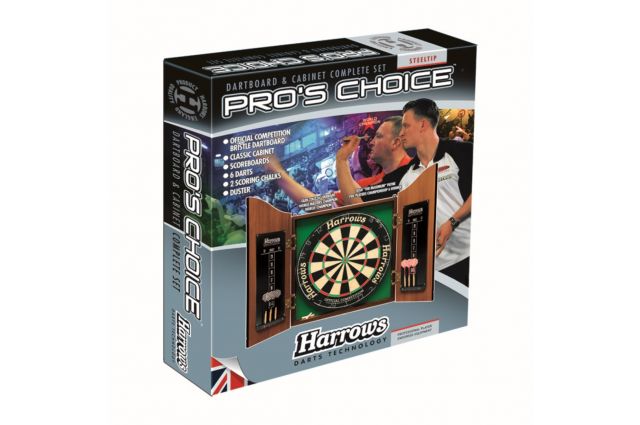 Dartboard HARROWS PRO'S CHOICE COMPLETE DARTS SET 9213 Dartboard HARROWS PRO'S CHOICE COMPLETE DARTS SET 9213