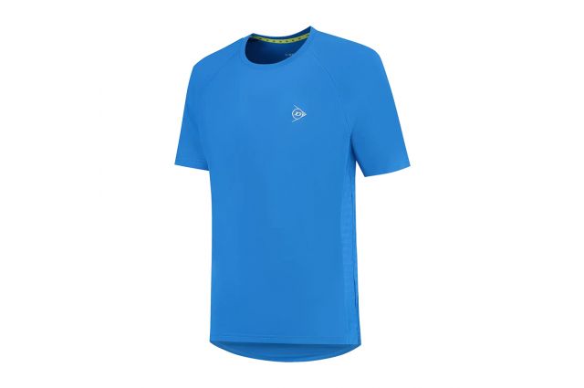 T-shirt for men DUNLOP CLUB CREW TEE S royal blue Mėlyna T-shirt for men DUNLOP CLUB CREW TEE S royal blue