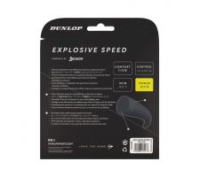 Stings for tennis DUNLOP EXPLOSIVE SPEED, 1,30mm 16G 12M Yellow