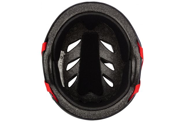 Helmet NIJDAM Vert fyren N60EA02 L Black/Red