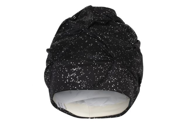 Fabric swimming cap FASHY 3434 black, ladies Juoda Fabric swimming cap FASHY 3434 black, ladies