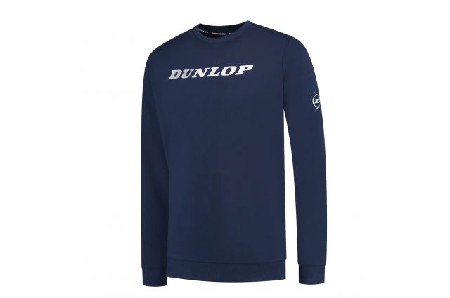 Hoody unisex DUNLOP ESSENTIAL C-NECK L navy Tamsiai mėlyna Hoody unisex DUNLOP ESSENTIAL C-NECK L navy