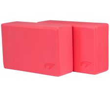 Yoga brick AVENTO 42YA 2pcs Pink