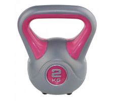 Kettlebell SVELTUS Fit 1194 2 kg Grey/pink