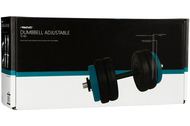 Keičiamo svorio hantelis AVENTO 42DF 15 kg