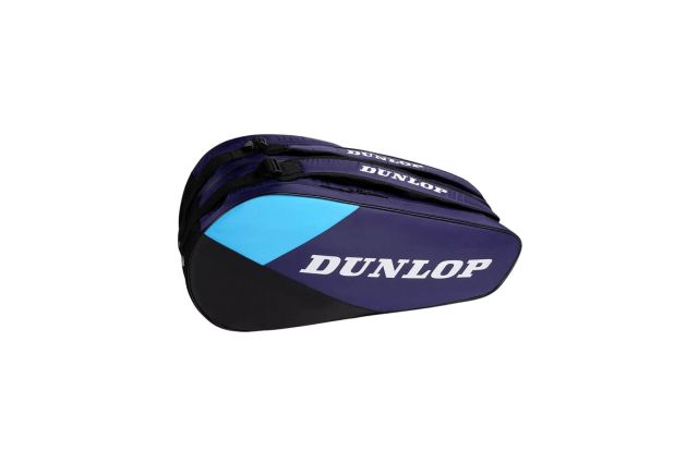 Tennis Bag DUNLOP SX CLUB 10 black/yellow Krepšys tenisui DUNLOP FX CLUB 10