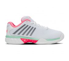 Teniso batai mot. K-SWISS HYPERCOURT EXPRESS 2 CLAY white/pastel pink EU39
