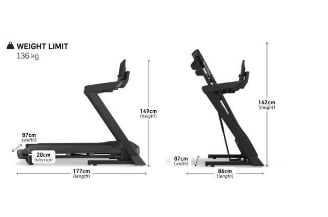 Treadmill NORDICTRACK T Series 7 damaged packaging Treadmill NORDICTRACK T Series 7 damaged packaging