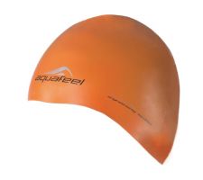 Swimming cap silicone AQUAFEEL BULLITT 3046 orange