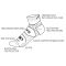 Kojinės unisex AVENTO 74OT ZWG 35-38 dydis Kojinės unisex AVENTO 74OT ZWG 35-38 dydis