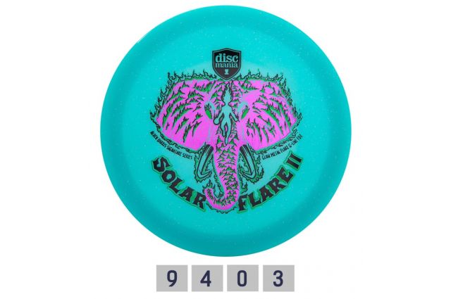 Diskgolfo diskas DISCMANIA C-LINE FD Glow Show Stopper 2 Fairway Driver Diskgolfo diskas DISCMANIA C-LINE FD Glow Show Stopper 2 Fairway Driver