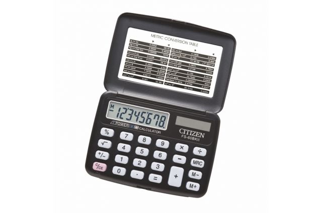 Skaičiuotuvas kišeninis Citizen FS 60BKII Skaičiuotuvas kišeninis Citizen FS 60BKII