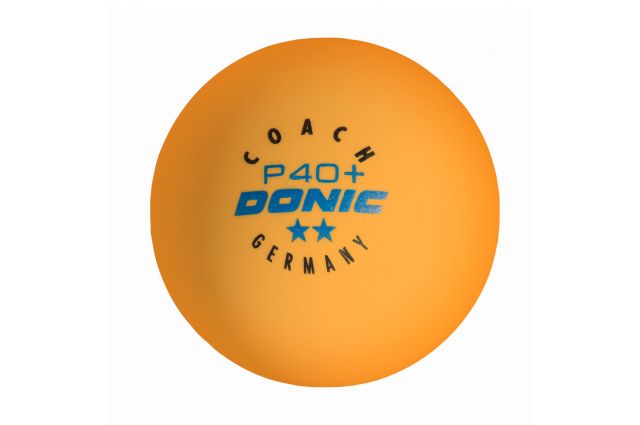 Stalo teniso kamuoliukai DONIC P40+ Coach (2 žvaigždutės) Stalo teniso kamuoliukai DONIC P40+ Coach (2 žvaigždutės)