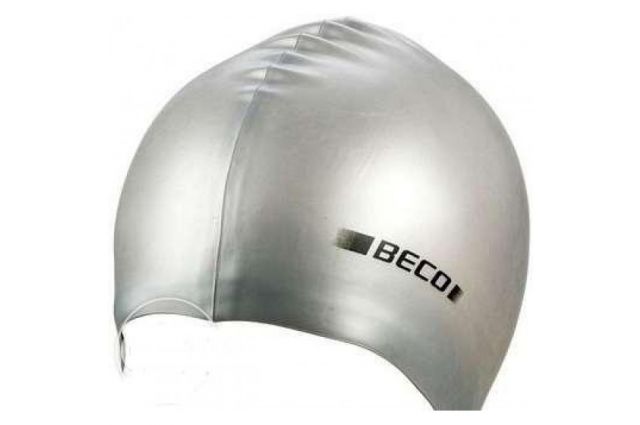 BECO Silicone swimming cap 7390 11 silver Sidabrinė BECO Silicone swimming cap 7390 11 silver