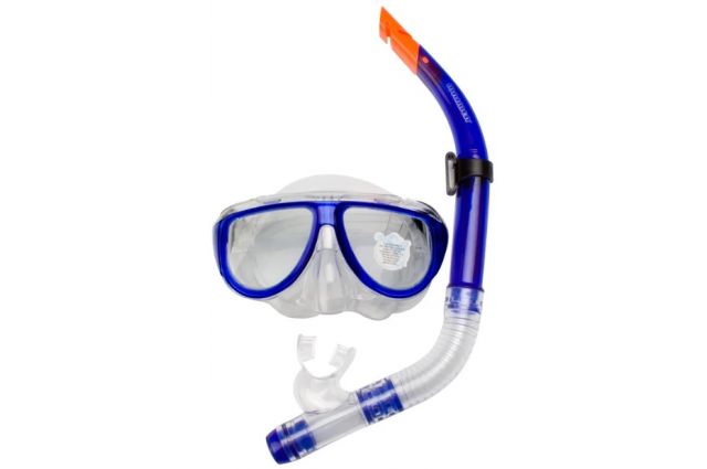 Mask and snorkel set WAIMEA 88DI Cobalt blue Mask and snorkel set WAIMEA 88DI Cobalt blue