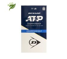 Tennis balls DUNLOP ATP CHAMPIONSHIP Entry 3-tube ITF, Lauko teniso kamuoliukai DUNLOP ATP CHAMPIONSHIP Entry 2x4PET ITF