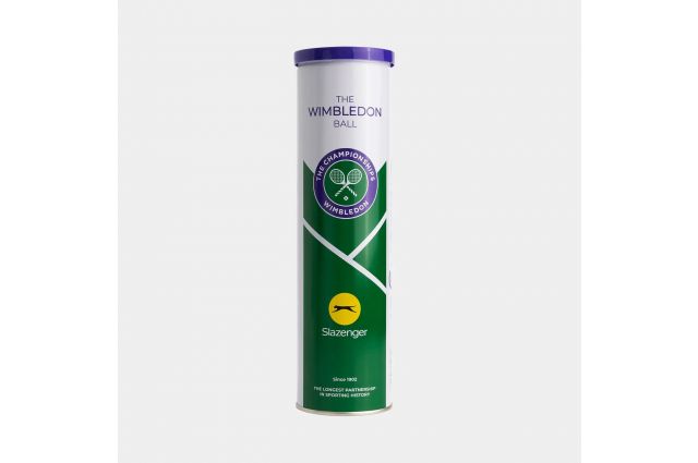 Lauko teniso kamuoliukai SLAZENGER WIMBLEDON 4-tin ITF Lauko teniso kamuoliukai SLAZENGER WIMBLEDON 4-tin ITF