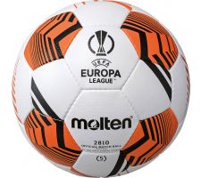 Football ball outdoor for training MOLTEN F5U2810-12 UEFA Europa League replica,  size 5