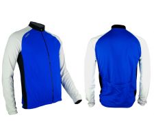Jacket  AVENTO Cycling 81BV KWZ XL Cobalt blue / White / Black