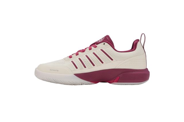 Padelio batai mot. K-SWISS ULTRA COURT PADEL-JET creame/rubby