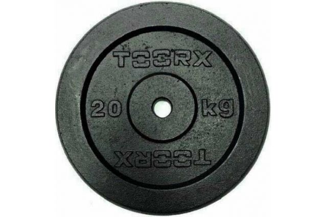 Weight plate Toorx DGN-20 D25mm 20kg Weight plate Toorx DGN-20 D25mm 20kg